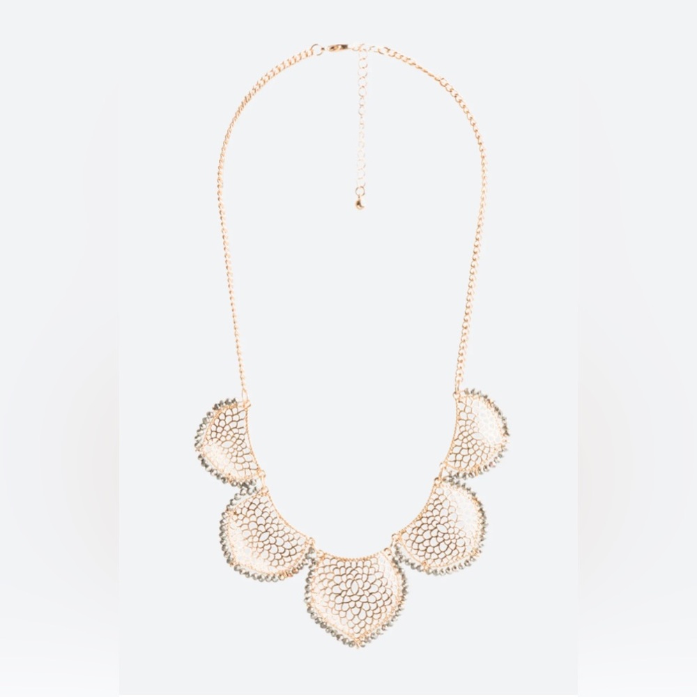 Bancroft Aliza Filigree Teardrop Necklace